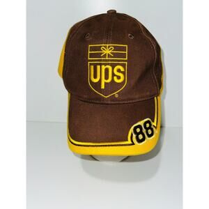 Chase Authentics UPS 88 NASCAR Dale Jarrett Baseball Cap Men's Brown Adjustable